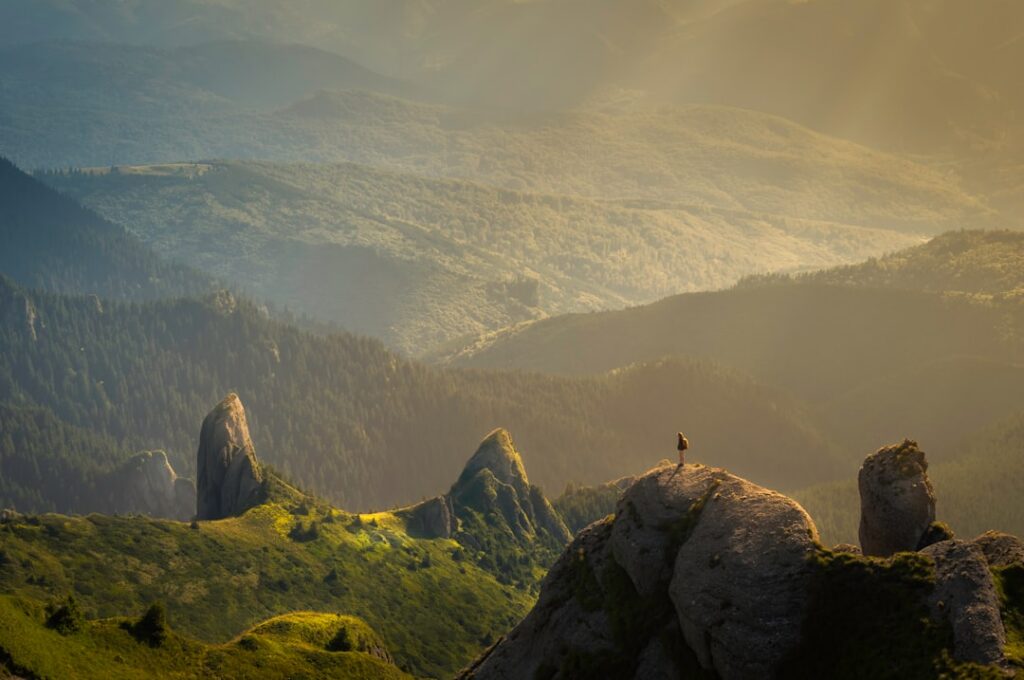mountains view